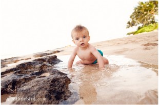 beach baby photography oahu